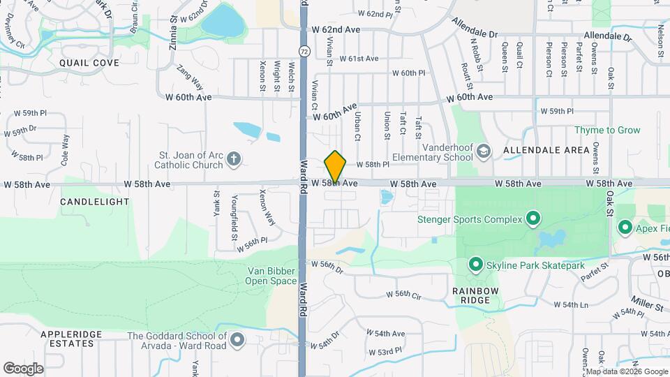 12231 W 57th Dr Map and Location Details