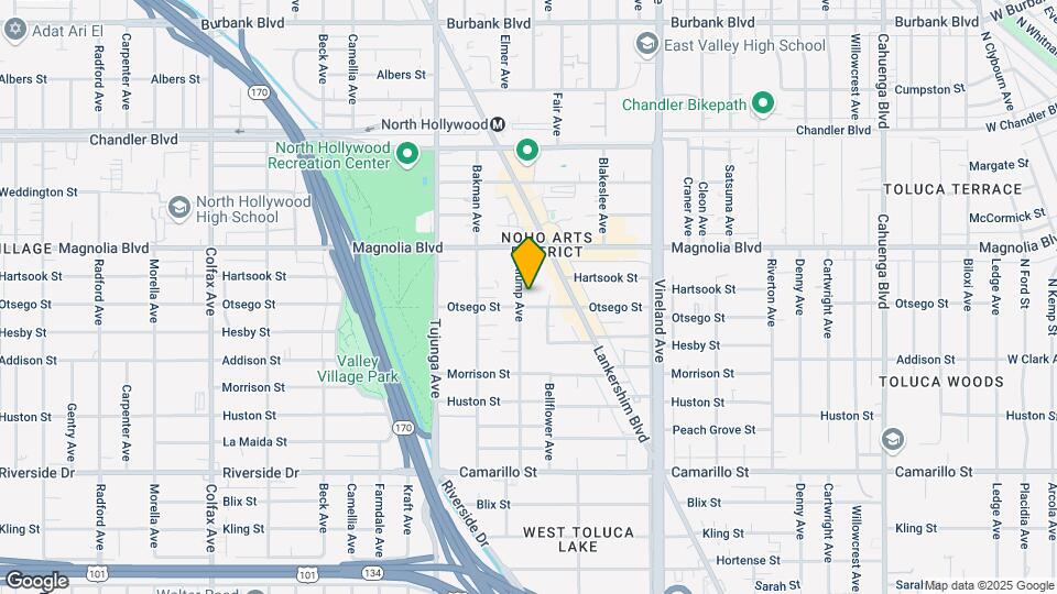 Las Casitas Apartments Map and Location Details