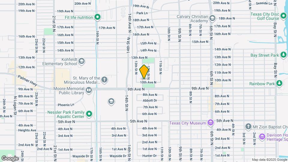 1204 10th Ave N Map and Location Details