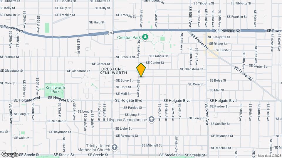 4204 Boise St Map and Location Details