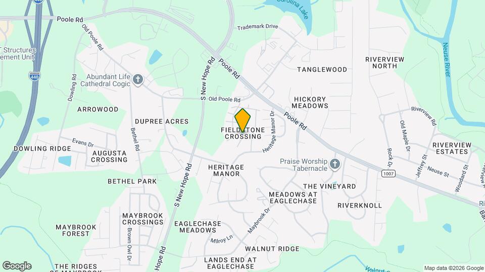 1401 Stone Manor Dr Map and Location Details