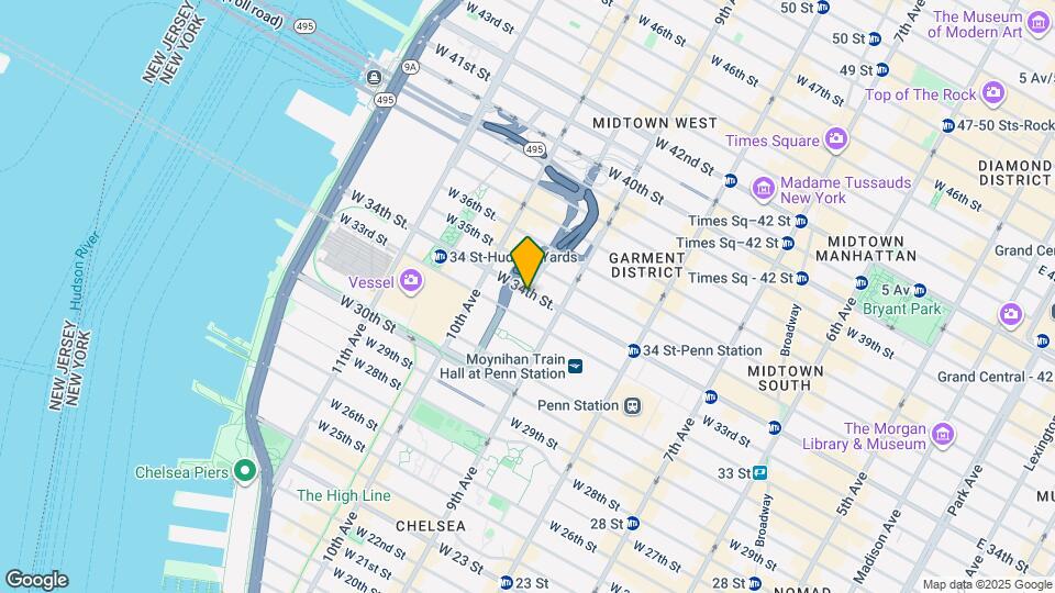 430 W 34th St-Unit -3A Map and Location Details