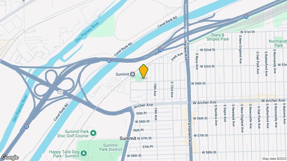 7506 W Hanover St Mapa y Detalles de la Ubicación