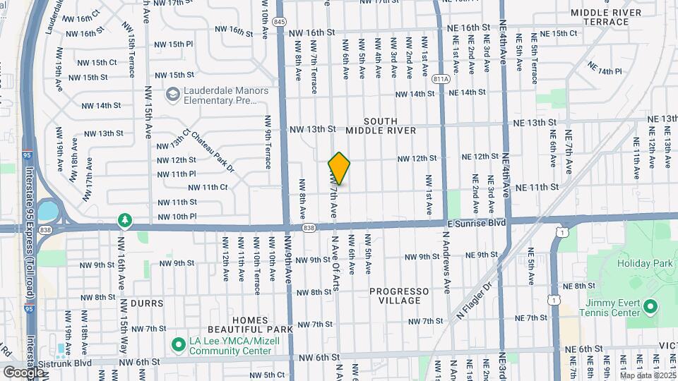1104-1106 NW 7th Ave Mapa y Detalles de la Ubicación