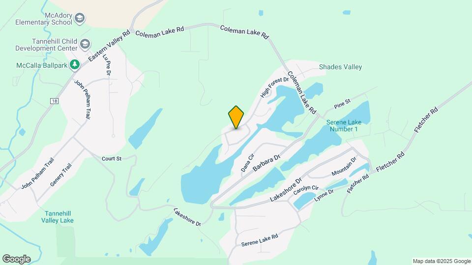 5863 High Forest Dr Map and Location Details