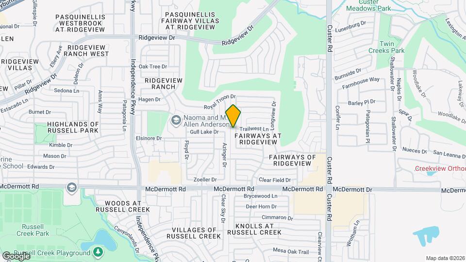 9229 Daystar Dr Map and Location Details