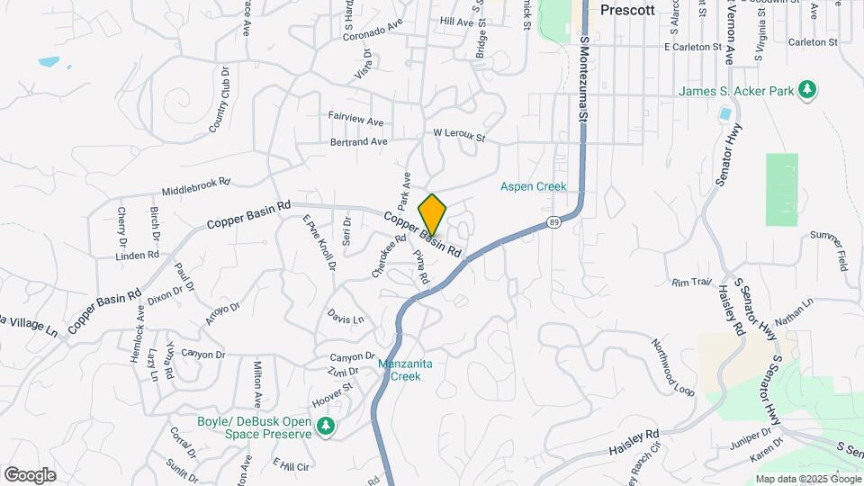 521 Copper Basin Rd Map and Location Details