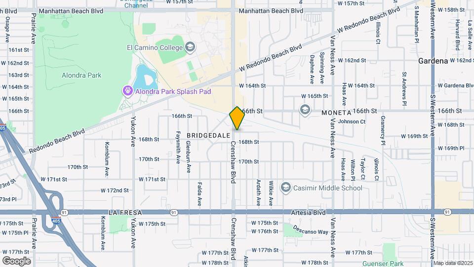 2926 W 167th St Map and Location Details