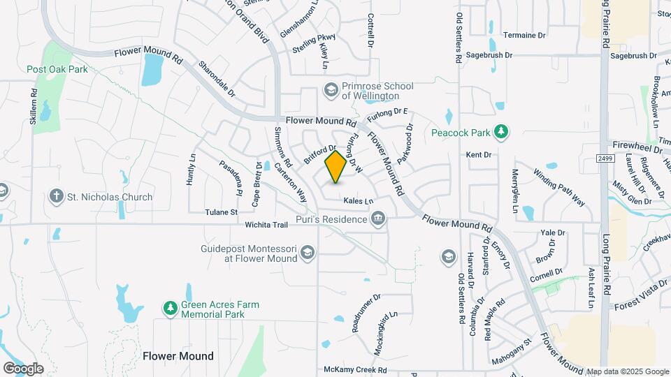 2913 Cedar Pass Ct Map and Location Details