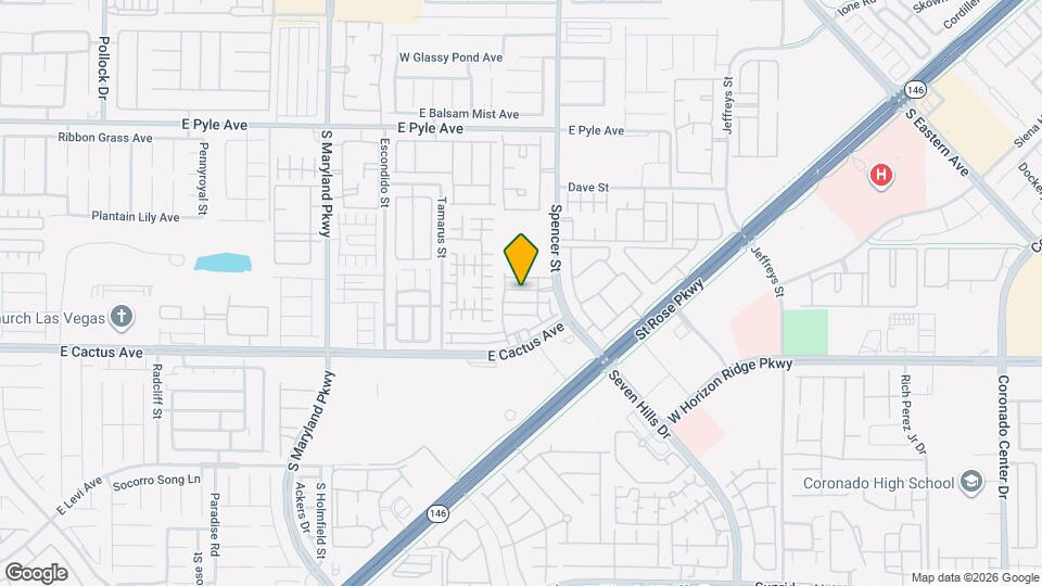 1675 Tristan Flower Ave Mapa y Detalles de la Ubicación