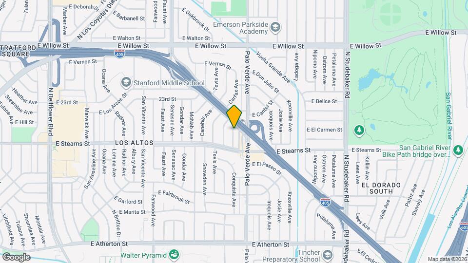 2228 Conquista Ave Map and Location Details