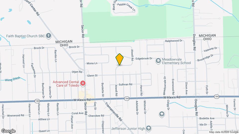 6032 Atwell Rd Map and Location Details