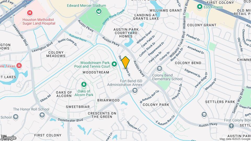2502 Stephens Grant Dr Map and Location Details