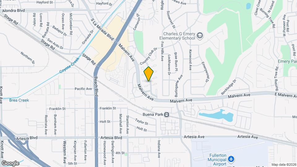 8207 Mammoth Cir Map and Location Details