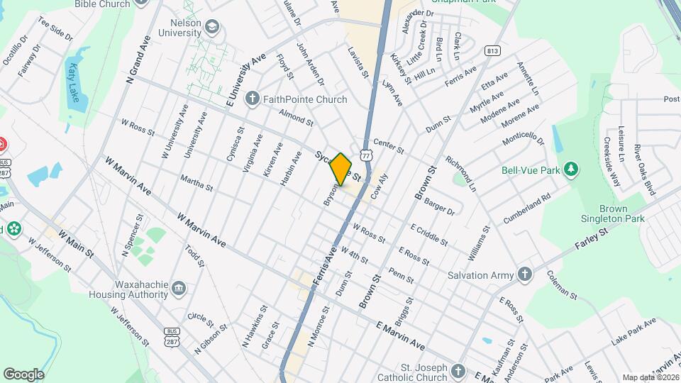 806 Bryson St Map and Location Details