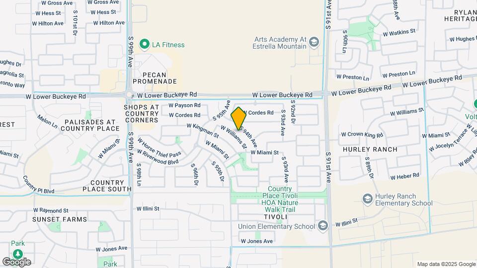 9534 W Williams St Map and Location Details