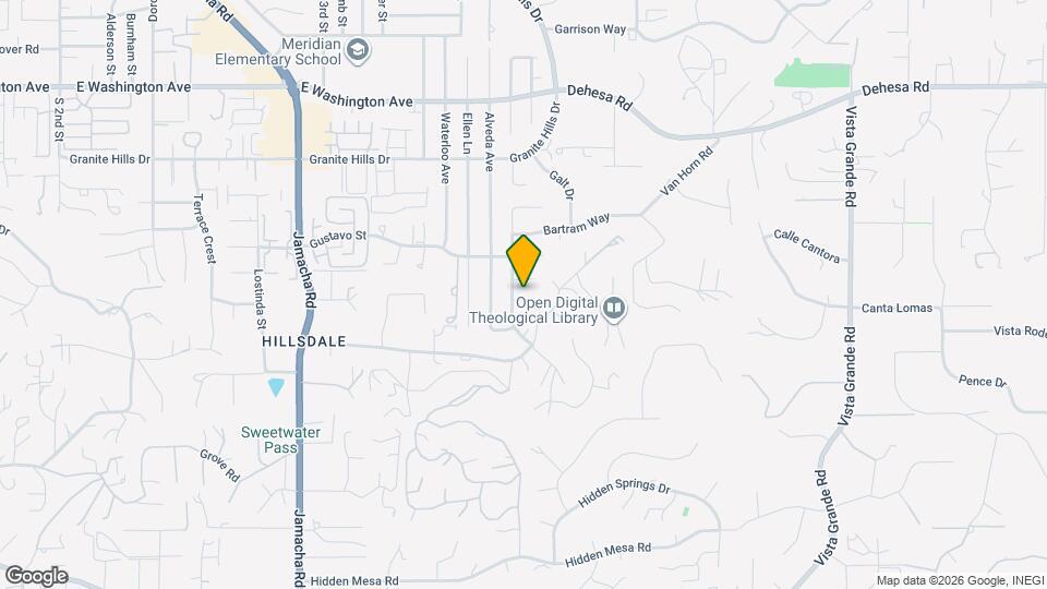 1668 Goldstone St Map and Location Details