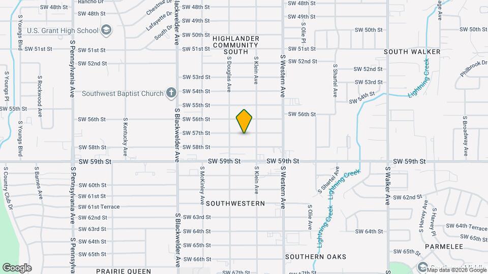1020 SW 57th St Mapa y Detalles de la Ubicación