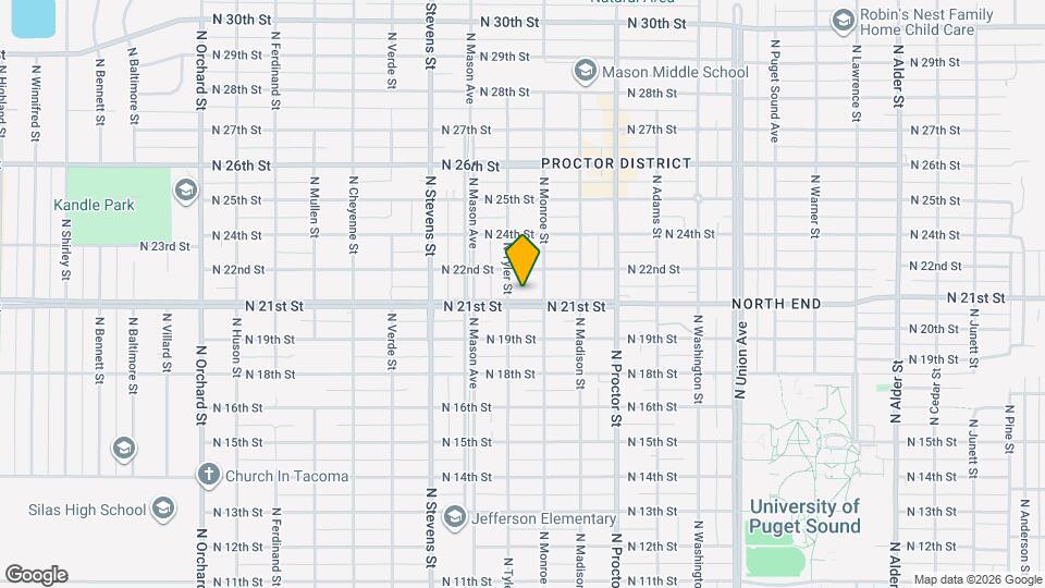 4115 N 21st St Map and Location Details