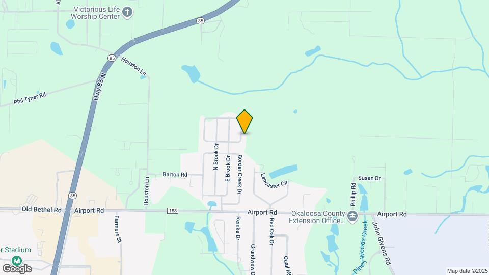 3012 Crown Creek Cir Map and Location Details
