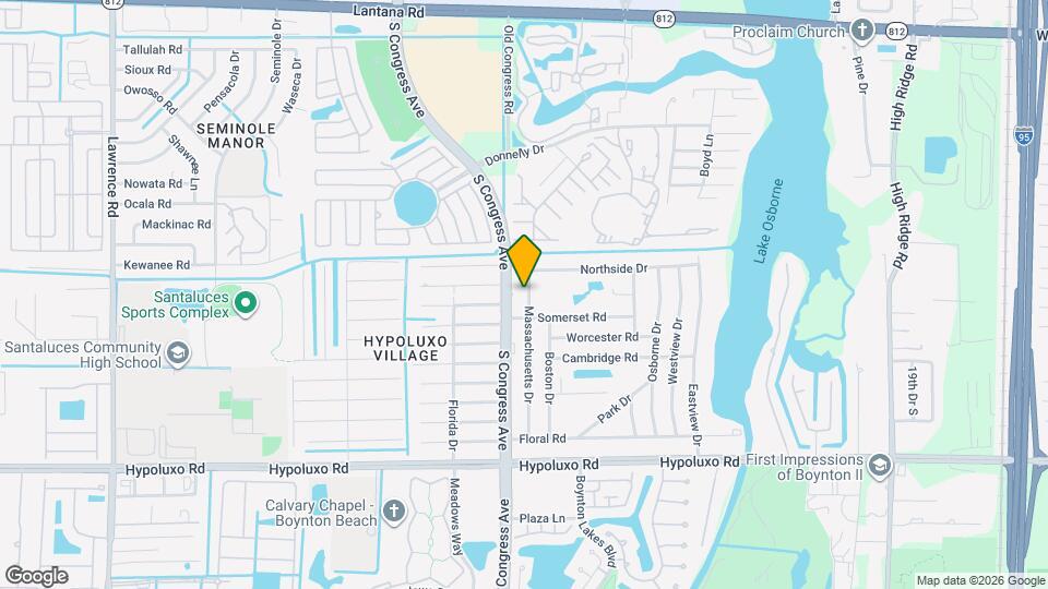 6595 Massachusetts Dr Map and Location Details