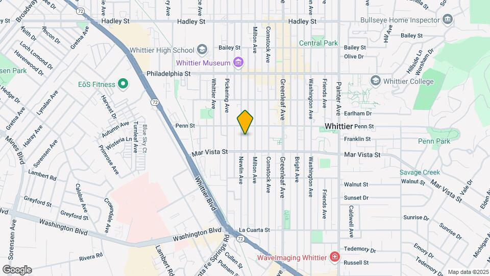 7328 Newlin Ave Map and Location Details