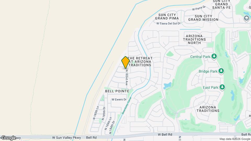 17916 N 183rd Ave Map and Location Details