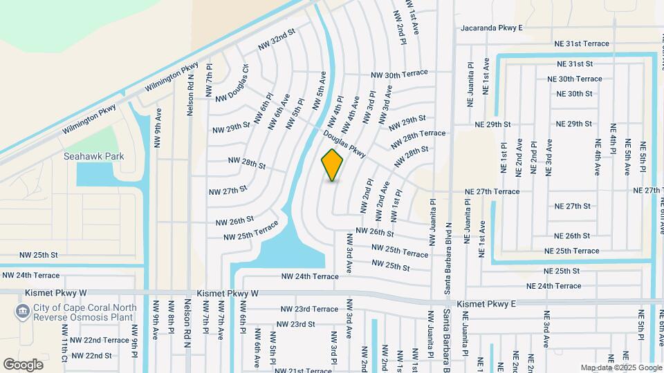 2702 NW 3rd Pl Map and Location Details