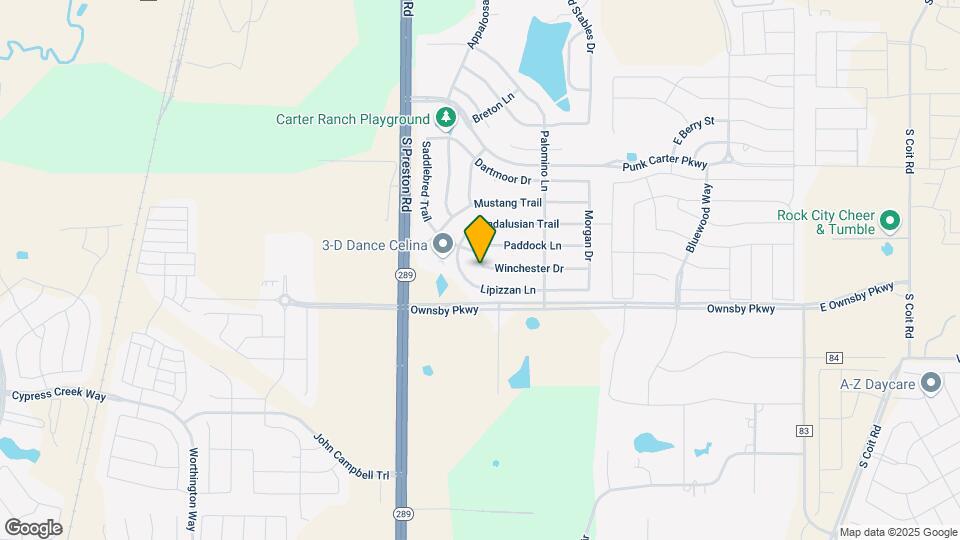407 Winchester Dr Map and Location Details