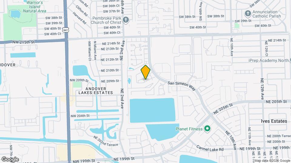 201 NE 210th Cir Terrace Map and Location Details
