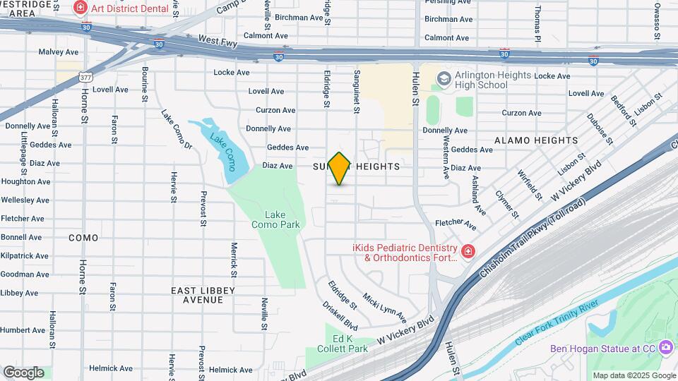 4823 Houghton Ave Map and Location Details