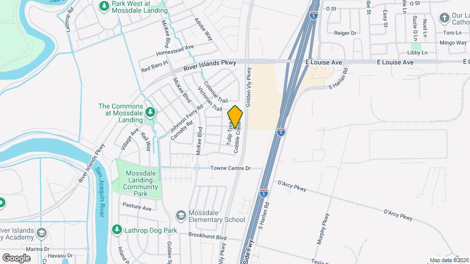 16959 Cobble Creek Way Map and Location Details