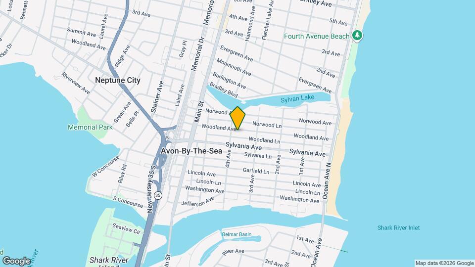 333 Woodland Ave Map and Location Details