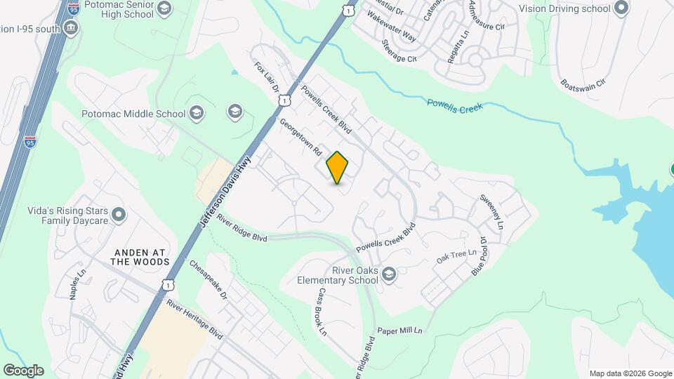 16707 Chowning Ct Map and Location Details