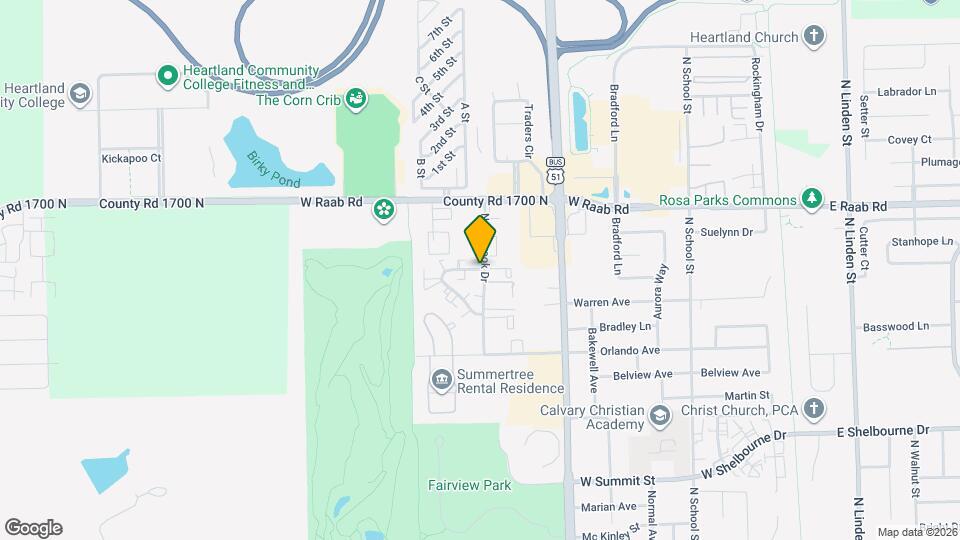 707 Golfcrest Rd N Mapa y Detalles de la Ubicación