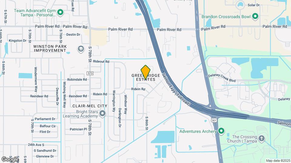 8520 Blue Ridge Dr Map and Location Details