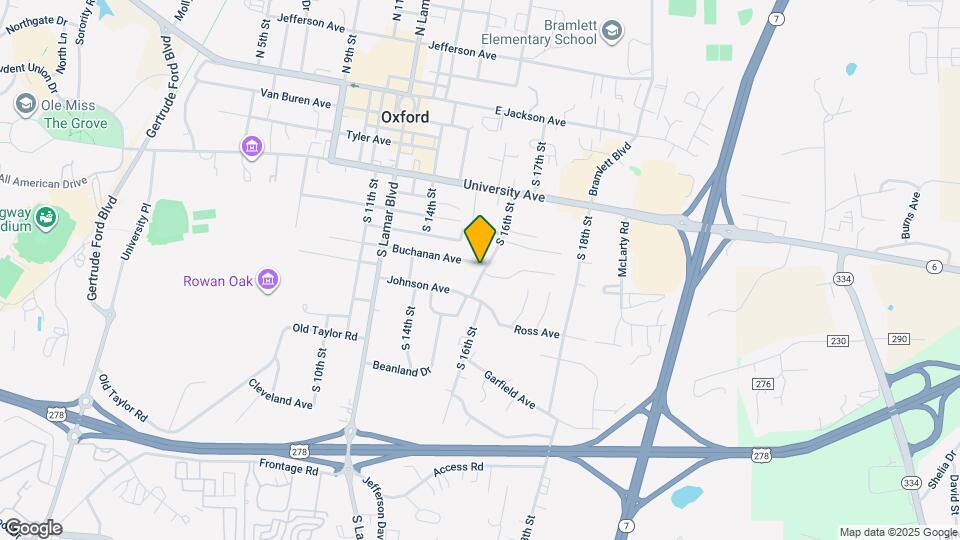 900 S 16th St Map and Location Details