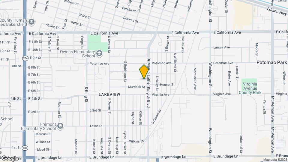 1517 Ralston St Map and Location Details