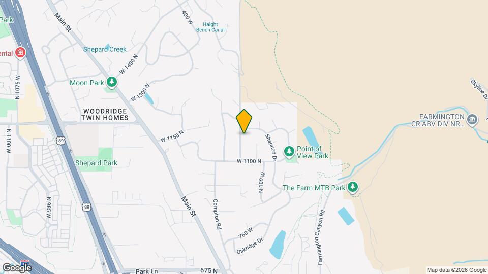 1176 N Compton Rd Map and Location Details