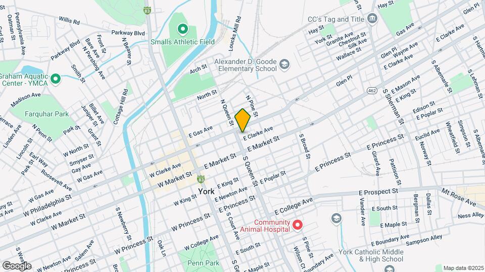 35 N Queen St, Unit 3 Map and Location Details