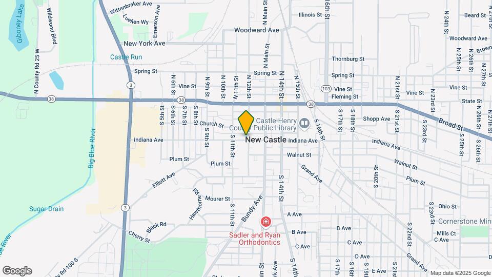 325 S 12th St Map and Location Details