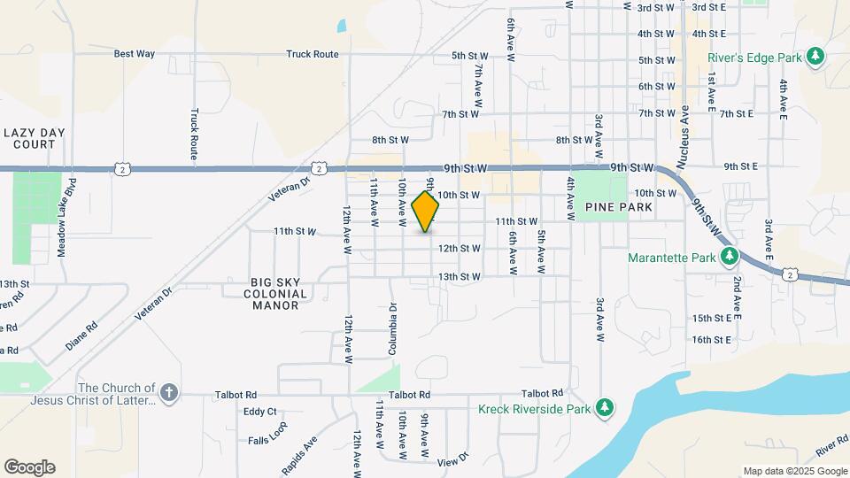 1134 9th Ave W, Unit 1126 Mapa y Detalles de la Ubicación