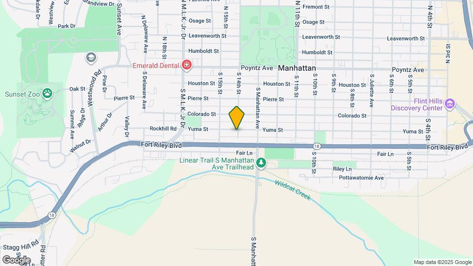 1401 Yuma St Map and Location Details