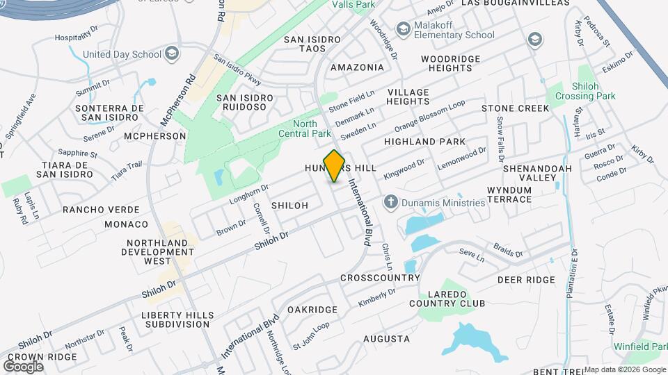 1502 White Tail Ln Map and Location Details