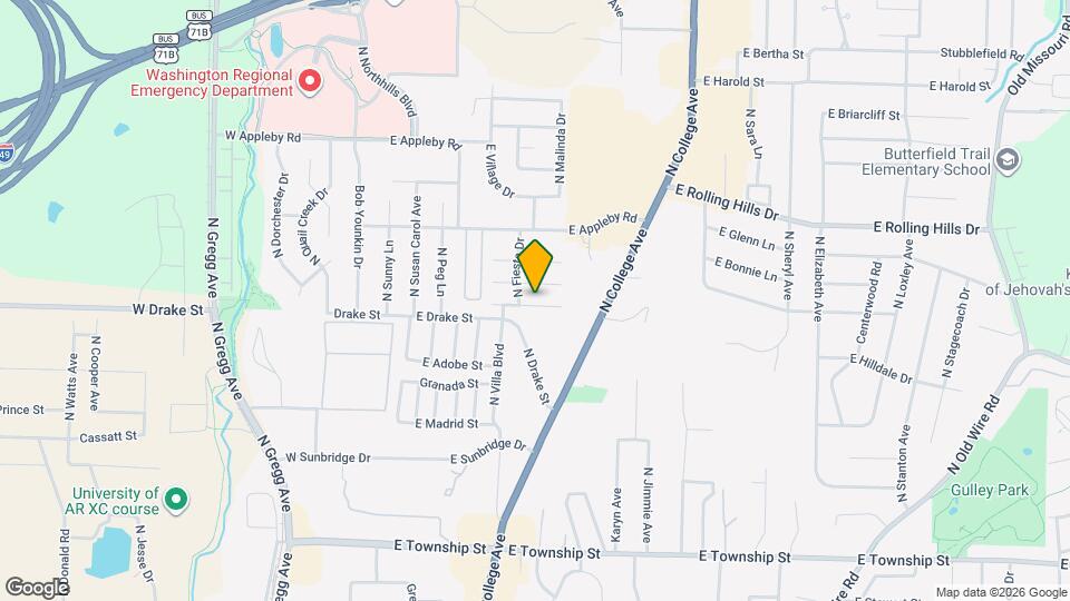 478 E Evergreen Ln Map and Location Details