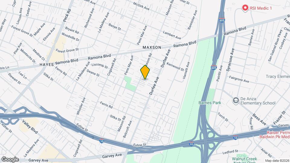 3900 Maxson Rd Map and Location Details