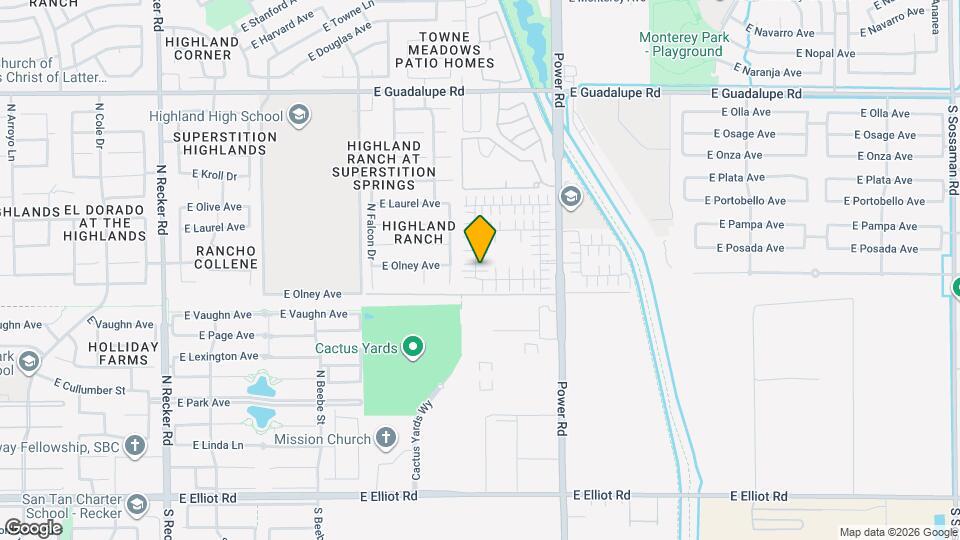 453 N Citrus Ln Map and Location Details