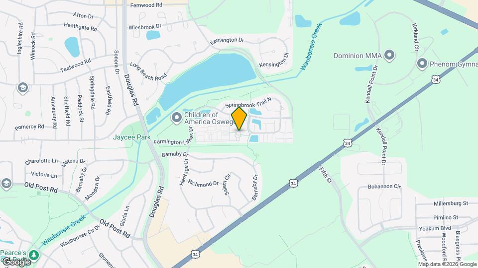 161 Springbrook Trail S Map and Location Details