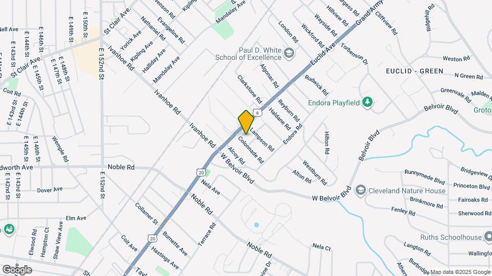 1829 Colonnade Rd Mapa y Detalles de la Ubicación
