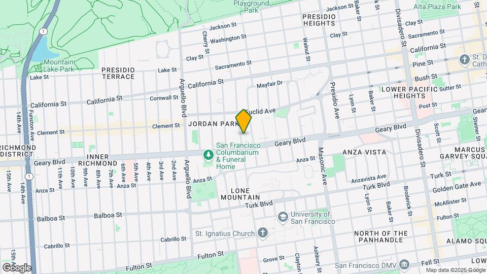 172 Parker Ave Map and Location Details